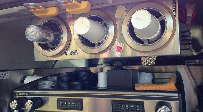 custom coffee van